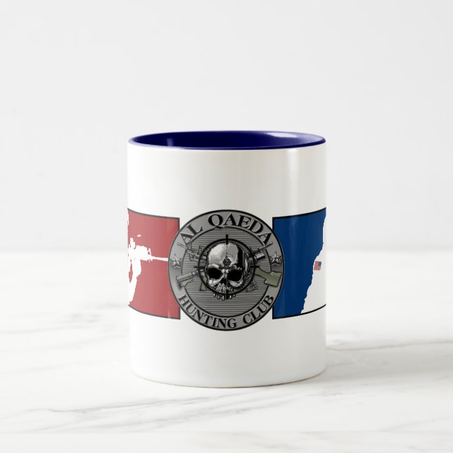 2 Couleurs Tasse d'infidèle de club de chasse (Centre)
