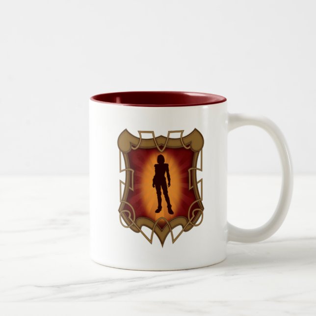 2 Couleurs Tasse d'insigne de réservoir (Droit)
