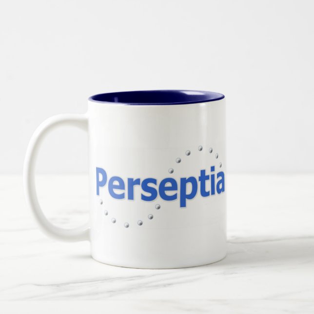 2 Couleurs Tasse doble de visage de Perseptia (Gauche)