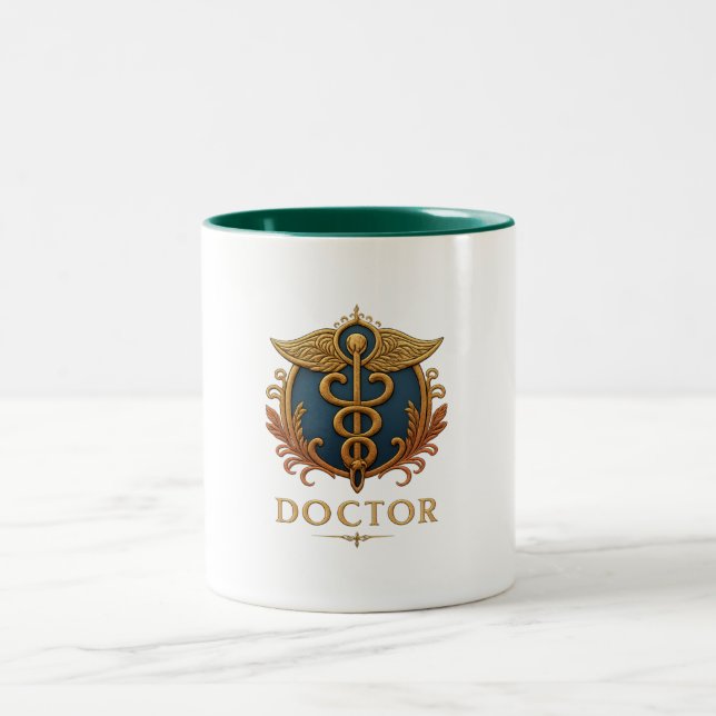2 Couleurs Tasse - Docteur (Centre)