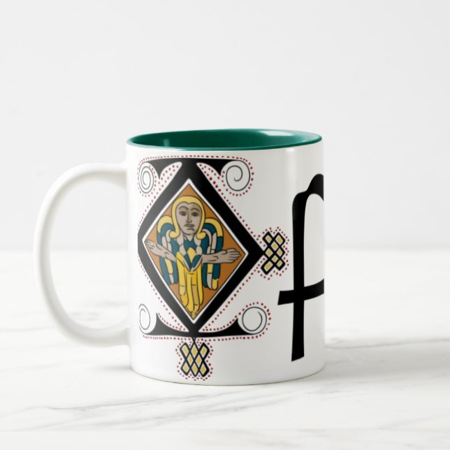 2 Couleurs Tasse d'Offaly du comté (Gauche)