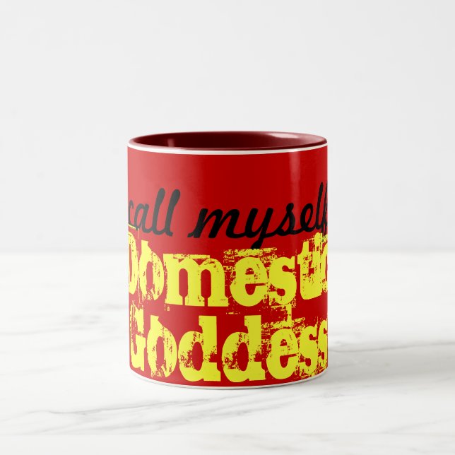 2 Couleurs Tasse domestique de déesse (Centre)
