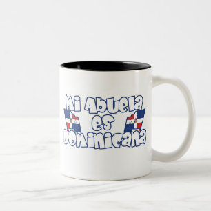 2 Couleurs Tasse Dominicana d'Abuela