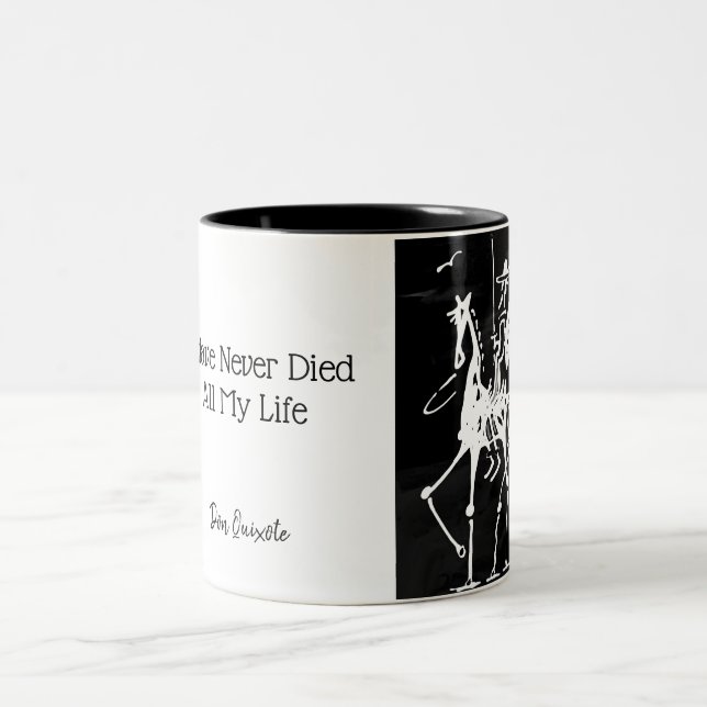 2 Couleurs Tasse Don Quichotte (Centre)