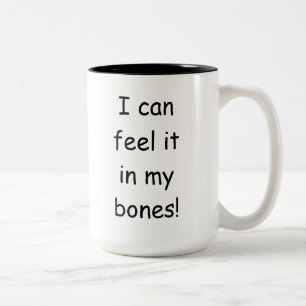 2 Couleurs Tasse Donald Trump peut le sentir dans ses os
