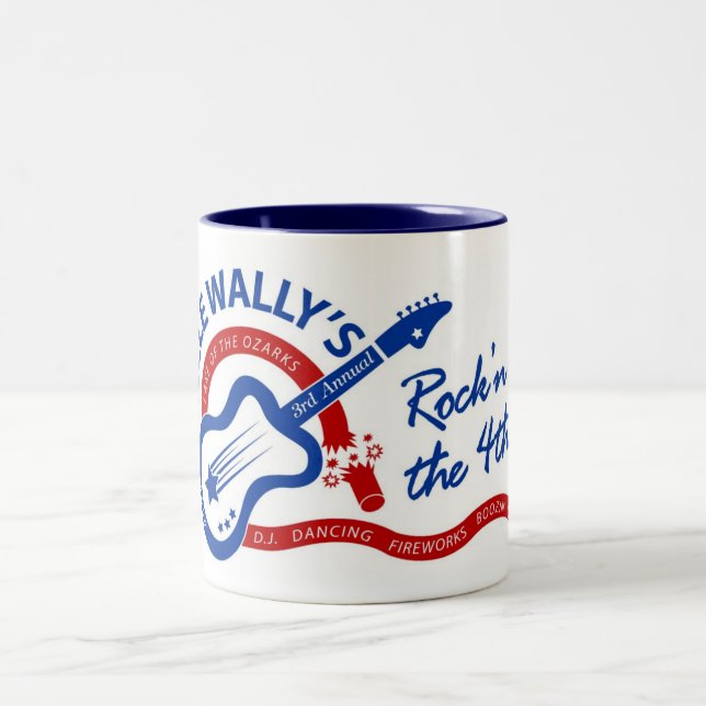 2 Couleurs Tasse d'oncle Wally (Centre)