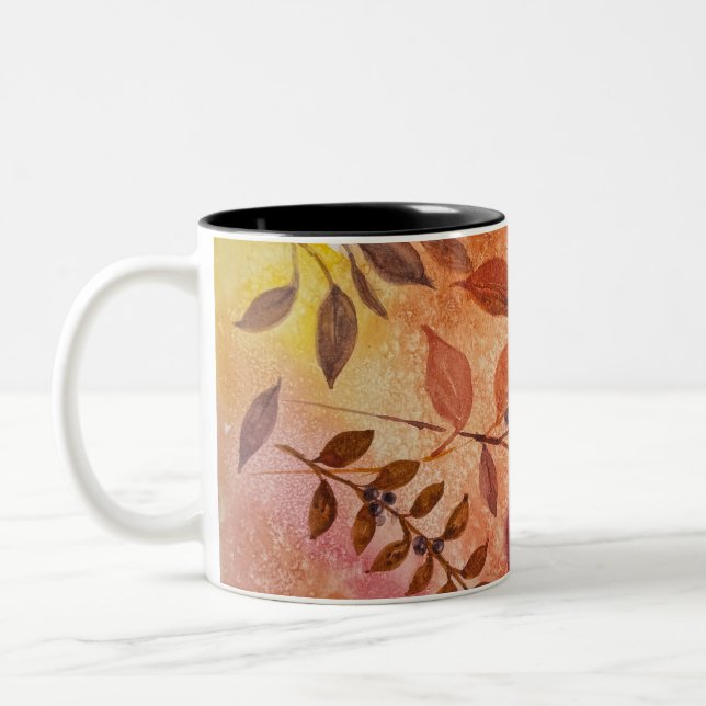 2 Couleurs Tasse Doodle par Jill  (Gauche)