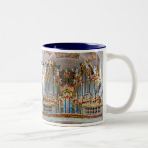 2 Couleurs Tasse d'organe d'abbaye d'Ochsenhausen