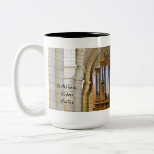 2 Couleurs Tasse d'organe de Poitiers