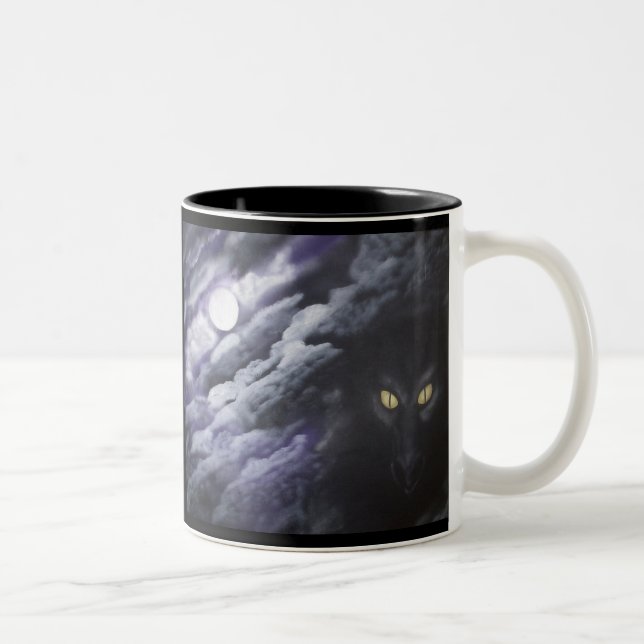 2 Couleurs Tasse Dragon Lune (Droit)