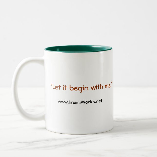 2 Couleurs Tasse droite (Gauche)