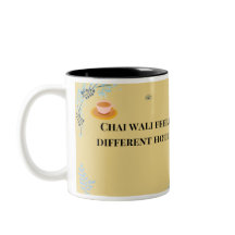 Tasse drôle de Desi Chai, amateur de thé pakistana