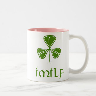 2 Couleurs Tasse drôle de mères irlandaises IMILF