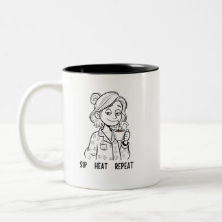 2 Couleurs Tasse drôle et sarcastique pour maman