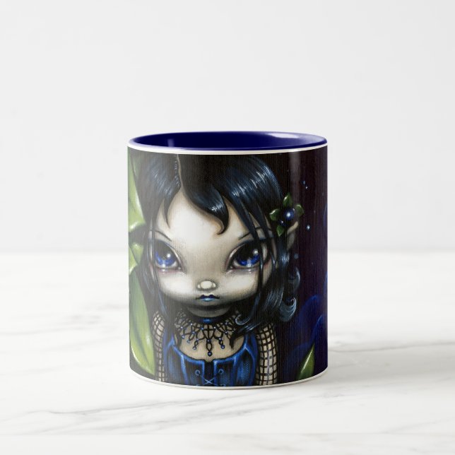 2 Couleurs Tasse "du cadeau de la belladone" (Centre)