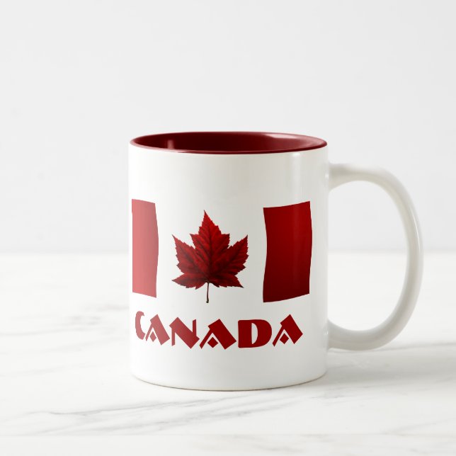 2 Couleurs Tasse du Canada de tasse de café de souvenir de (Droit)