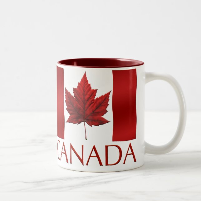 2 Couleurs Tasse du Canada de tasse de café de souvenir de (Droit)