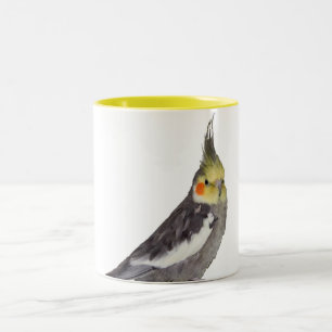 2 Couleurs tasse du cockatiel 15oz