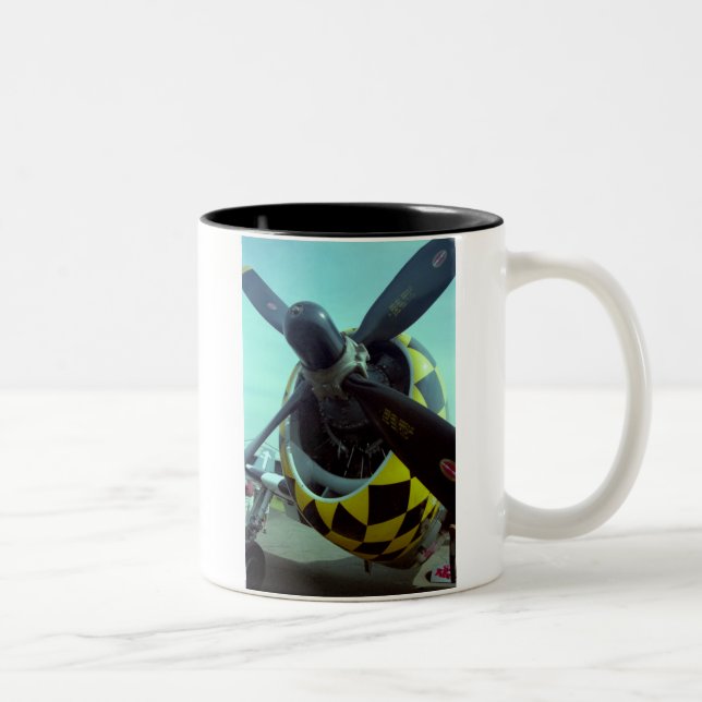 2 Couleurs Tasse du coup de foudre P-47 (Droit)