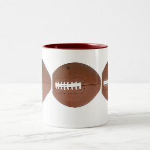 2 Couleurs Tasse du football