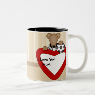 2 Couleurs Tasse du jour de mère