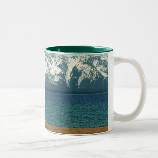 2 Couleurs Tasse du lac Tahoe/tasse (Droit)