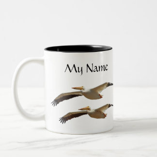 2 Couleurs Tasse du pélican 3 de vol