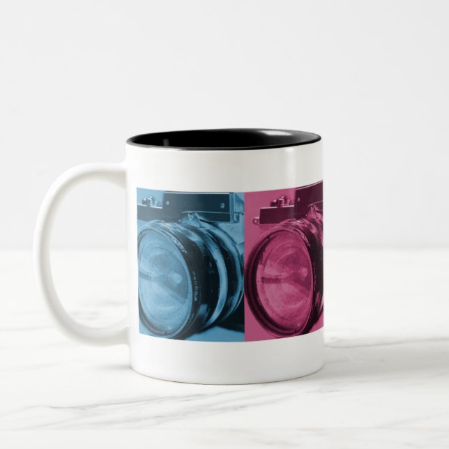 2 Couleurs Tasse du photographe CMYK (Gauche)