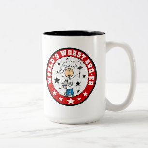 2 Couleurs Tasse du pire Barbecueur du monde