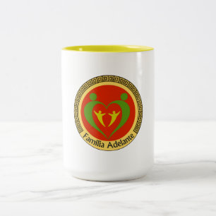 2 COULEURS TASSE DU PROGRAMME FAMILIA ADELANTE
