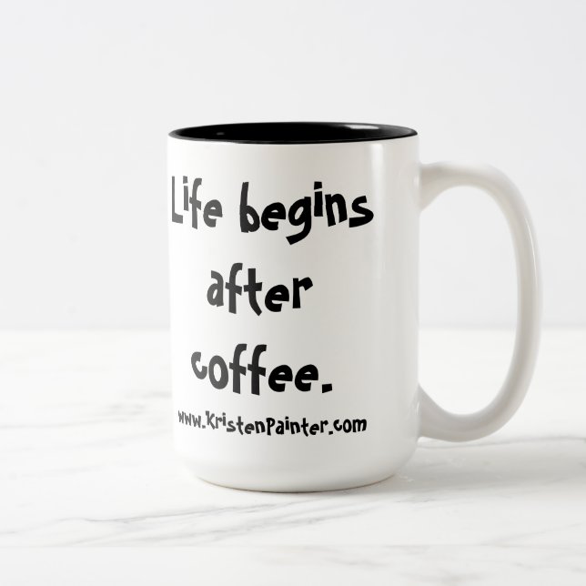 2 Couleurs Tasse du wagon-restaurant de la maman (Droit)