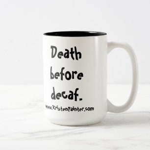 2 Couleurs Tasse du wagon-restaurant de la maman - la mort