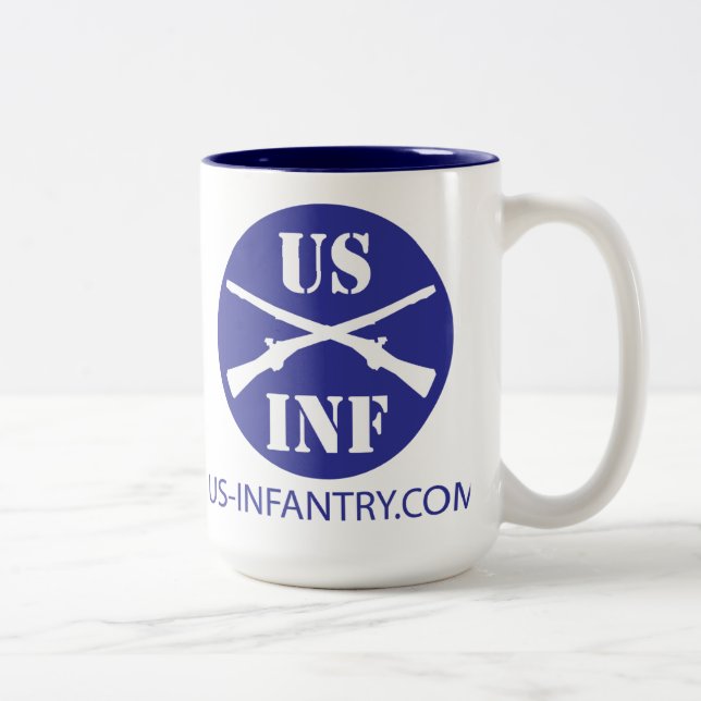 2 Couleurs tasse d'US-Infantry.com (Droit)