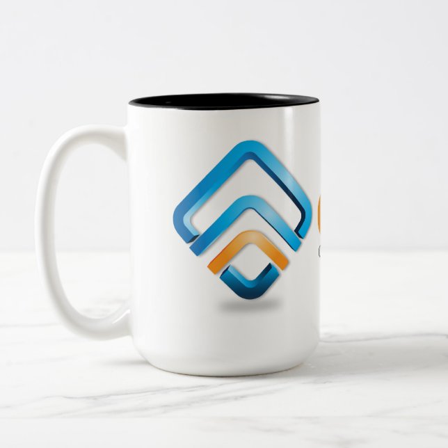 2 Couleurs tasse e107 à deux tons (Gauche)