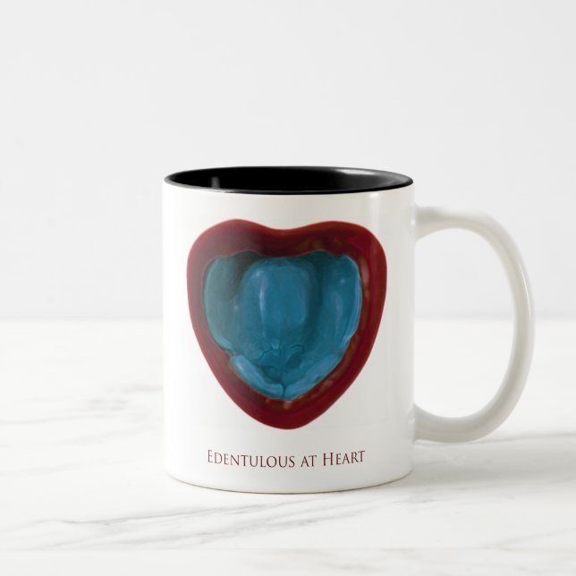 2 Couleurs Tasse édentée (Droit)
