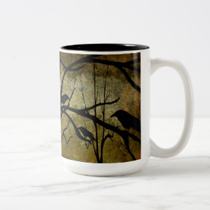 2 Couleurs Tasse éffrayante de Halloween d'arbre