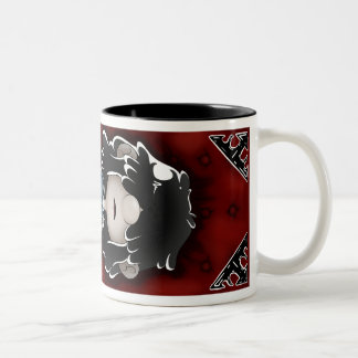 2 Couleurs Tasse éffrayante de Lucy
