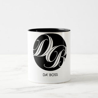 2 Couleurs Tasse élégante de patron de Da