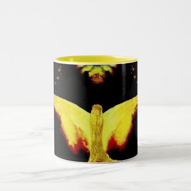 2 Couleurs Tasse en céramique Ange de Feu (Centre)
