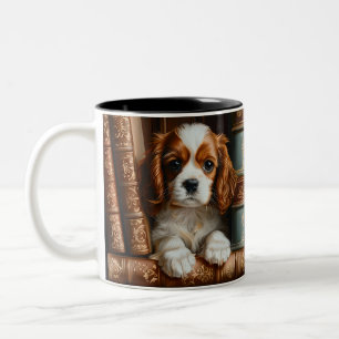 2 Couleurs Tasse en céramique Cavalier King Charles Spaniel