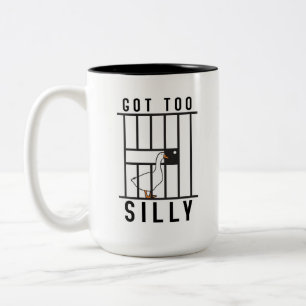 2 Couleurs Tasse en céramique Oie Ridicule en Prison - Est de