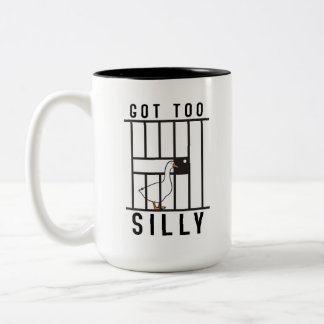 2 Couleurs Tasse en céramique Oie Ridicule en Prison - Est de