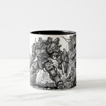 Tasse en céramique Robot Mecha Futuriste