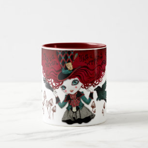 2 Couleurs Tasse Énigme Folle