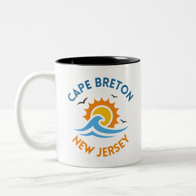 2 Couleurs Tasse ensoleillée du Cap-Breton (Gauche)