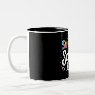 2 Couleurs Tasse Équipe École d'Été – Cadeau Amusant Enseigna