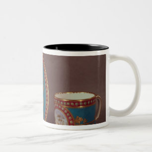 2 Couleurs Tasse et soucoupe de café de celeste de bleu de