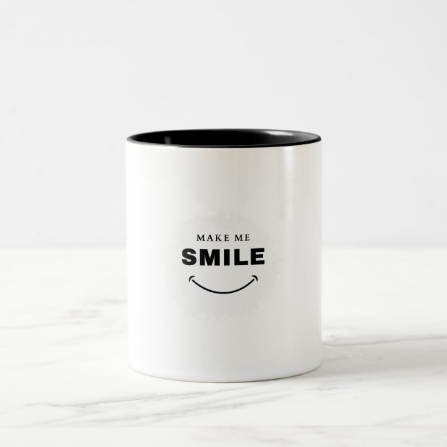 2 Couleurs Tasse Fais-Moi Sourire (Centre)