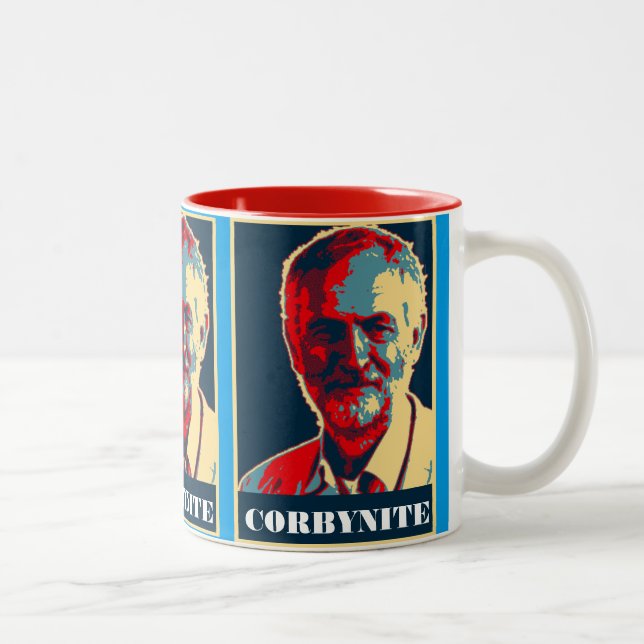 2 Couleurs tasse faite sur commande des défenseurs de travail (Droit)
