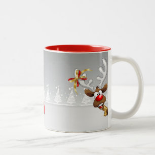2 Couleurs tasse faite sur commande vilaine ou intéressante